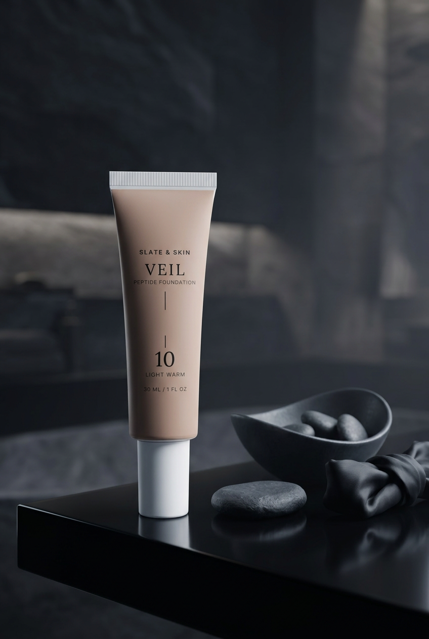 Fond de teint voile aux peptides, 10 Clair Chaud