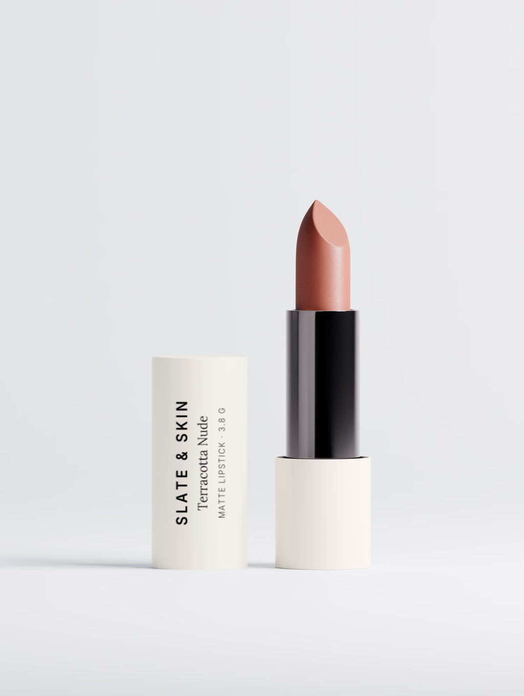 Velour Matte Lipstick in Terracotta Nude, 4 g