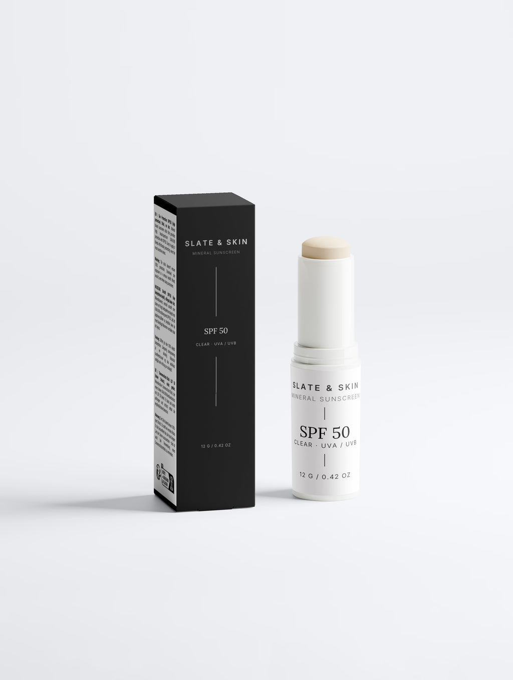 Mineralischer Sonnenschutz-Stick LSF 50 Transparent