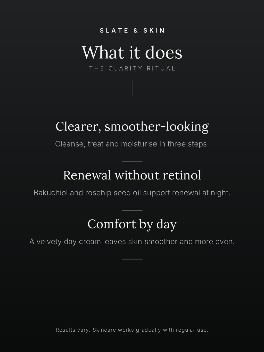 The Clarity Ritual, what it does