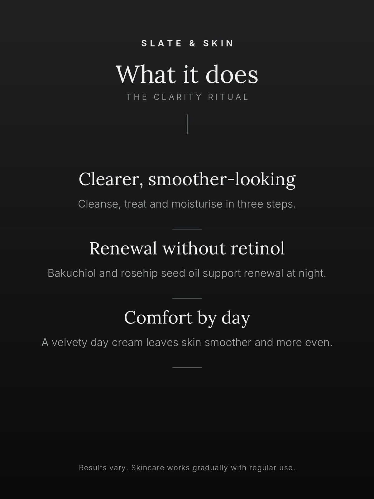 The Clarity Ritual, what it does
