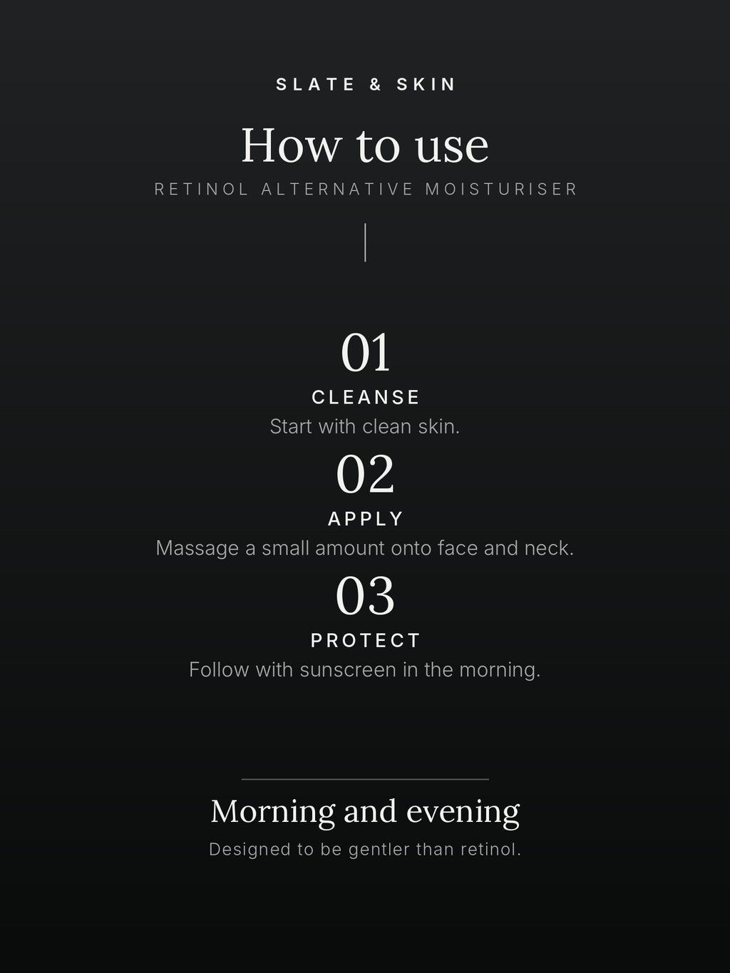 Phyto Renewal Retinol Alternative Moisturiser, how to use