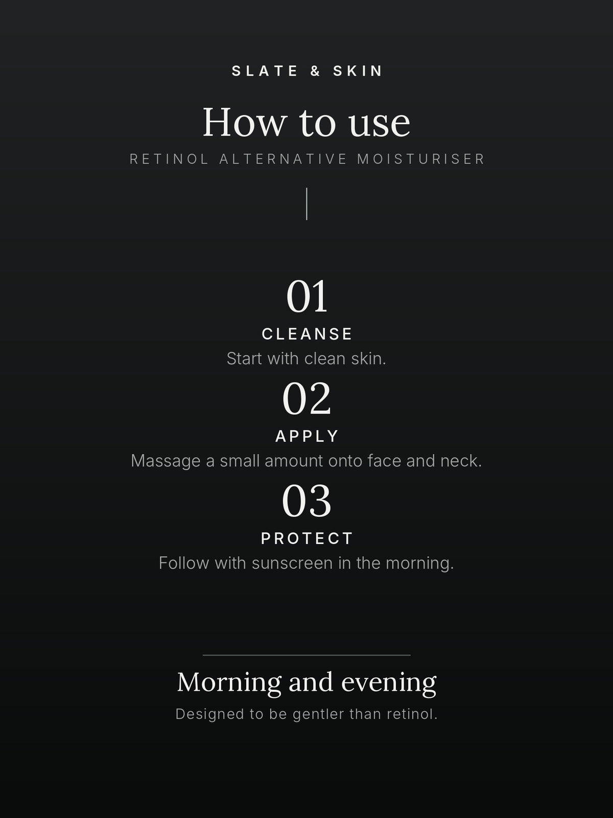 Phyto Renewal Retinol Alternative Moisturiser, how to use