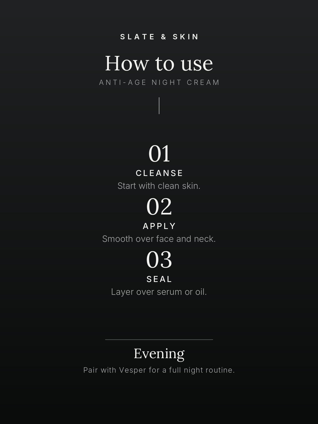 Nocturne Anti-Age Night Cream, how to use