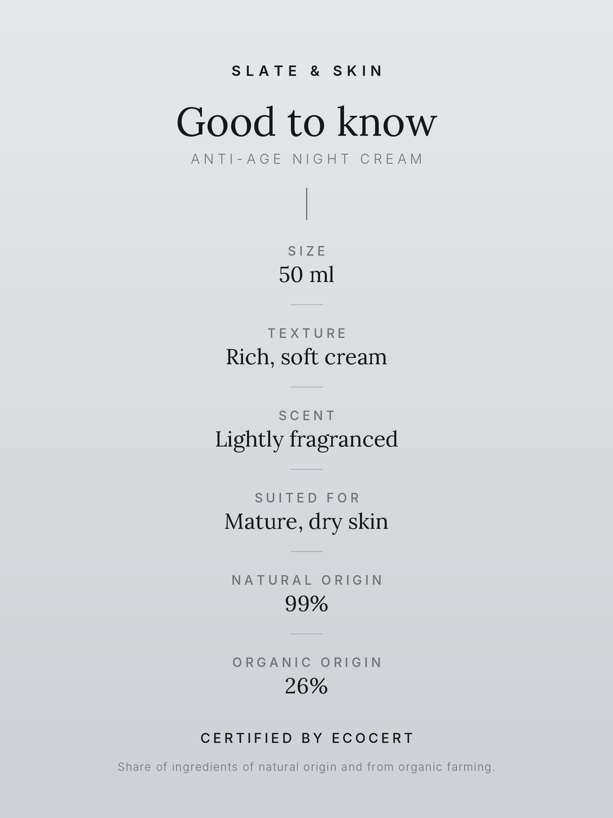 Repose Smoothing Eye Cream, good to know