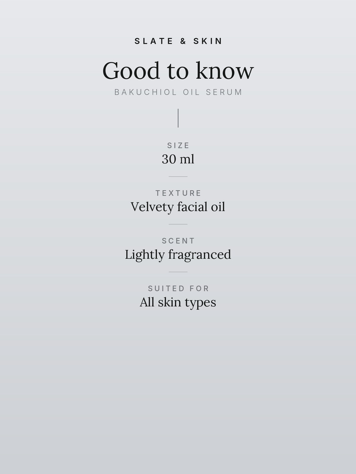 Vesper Bakuchiol Oil Serum, good to know